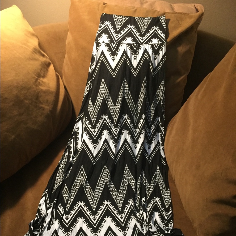 Strapless dress